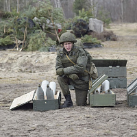 Соревнуются артиллеристы и ракетчики