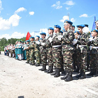 На полигоне Брестский состоялось торжественное открытие финальных этапов патриотических игр «Зарничка», «Зарница» и «Орлёнок»