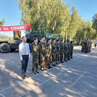 Открытие военно-патриотического клуба «Бастион»