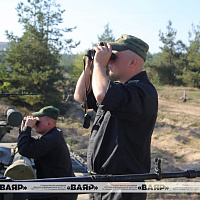 Один из танковых батальонов ЗОК выполнил упражнение по вождению боевых машин