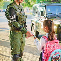 Военнослужащие 36 дмостбр приняли участие в акции «Осторожно, дети!»