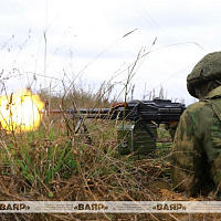 На Кобринском укрепрайоне прошли занятия по боевой подготовке 