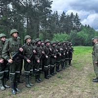 Продолжаются занятия с военнослужащими нового пополнения 36 дмостбр