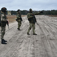 Продолжаются занятия по тактико-специальной подготовке с брестскими гвардейцами
