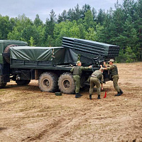 Артиллеристы оттачивают боевое мастерство