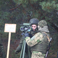 Фотофакт: в 11 омбр продолжаются ККЗ с личным составом нового пополнения