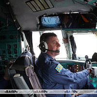 На аэродроме смешанной авиабазы прошли командирские полёты