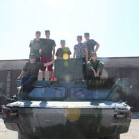 Патриоты в гостях у зенитчиков!