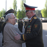 Торжественный митинг, посвященный дню образования Военной академии