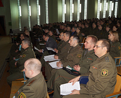 В Гродненском гарнизоне проходит методический сбор с начальниками кадровых органов Вооруженных Сил