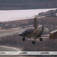 С военнослужащими подразделения ССО проходят плановые полёты на автожире «Ястреб»