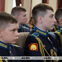 В МСВУ прошла церемония чествования участников парада войк, посвященного 80-летию освобождения Беларуси от немецко-фашистских захватчиков