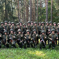 Практические занятия курсантов в Военной академии Республики Беларусь