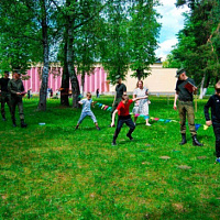 «Зарничка» в Минской военной комендатуре