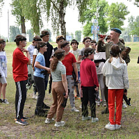 Плановые занятия по тактико-специальной подготовке с юными патриотами 