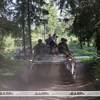 Участники тактико-специального учения «Военкор — 2023 прибыли на полигон Лосвидо