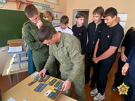 В рамках военно-патриотического воспитания молодёжи