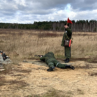 Выполнили упражнение начальных стрельб
