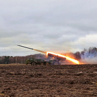 Контрольные занятия с воинскими частями и подразделениями ракетных войск и артиллерии