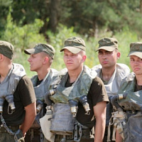 Занятия по преодолению водной преграды