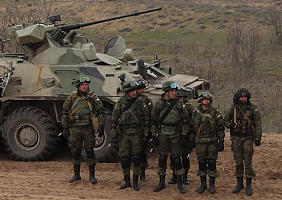 В Северной и Южной Осетии началось учение российской общевойсковой армии