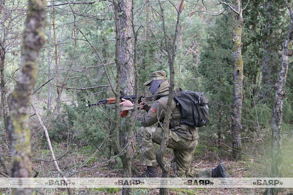 Белорусские разведчики оттачивают мастерство