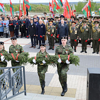 В Борисове состоялся торжественный митинг, посвящённый Дню Великой Победы