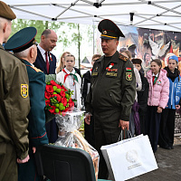 В Слуцке поздравили ветерана Великой Отечественной войны