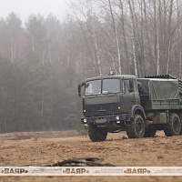 Полевой выход с военнослужащими одного из подразделений 51 абр