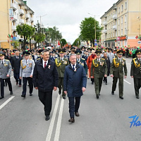 В Барановичах отметили День Победы 