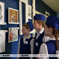 В Минске открылась выставка творческих работ городского конкурса рисунков «Альбом героев»