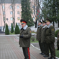 Первокурсники Военной академии произнесли клятву разведчика