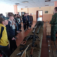 В гостях у гвардейцев