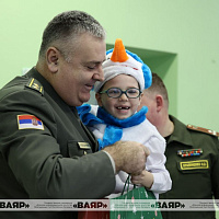 Представители ДМВС и военные атташе приняли участие в акции «Наши дети»