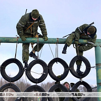 В войсковой части 89417 прошло комплексное контрольное занятие с новобранцами
