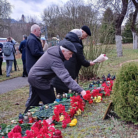 Гродненцы почтили память погибших во время теракта в «Крокус Сити Холле» в Москве