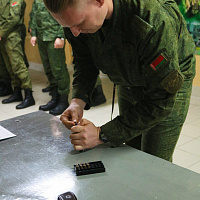 С военнослужащими 65-й автомобильной бригады проведены контрольные занятия