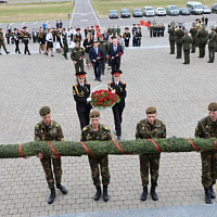 Церемония открытия заключительного этапа республиканской военно-патриотической игры «Орленок»