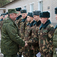 Прощание с воинской частью