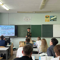 Курсанты военного факультета в ГрГУ имени Янки Купалы продолжают посещать учебные заведения