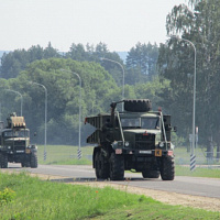 50-километровый марш слонимских гвардейцев