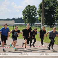 Областной этап спортивно-патриотической игры «Зарница» проходит в Гроднеском гарнизоне