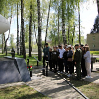 В рамках военно-патриотического воспитания