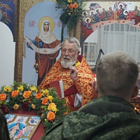 Празднование Пасхи прошло в Витебской воздушно-десантной бригаде