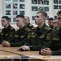 Передача новой современной техники в Военной академии Республики Беларусь