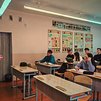 Представители военно-транспортного факультета в БелГУТ провели профориентационную работу в учреждениях образования города Гомеля