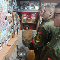 Военнослужащие посетили Осиповичский районный историко-краеведческий музей