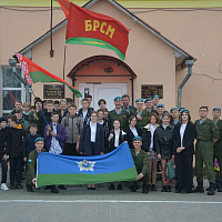 Участники творческого патриотического марафона «Цветы Великой Победы» посетили агрогородок Хотыничи