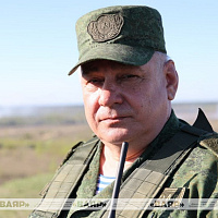 Ключевой этап бригадного тактического учения с боевой стрельбой на полигоне «Осиповичский» 