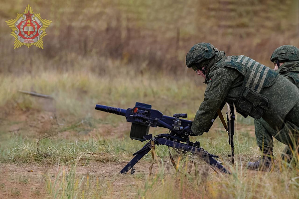 Продолжаются занятия по боевой подготовке с курсантами Военной академии